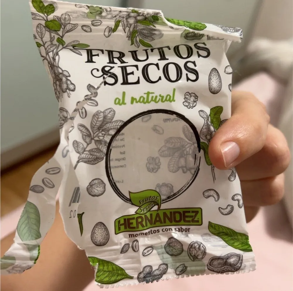 Frutos secos al natural