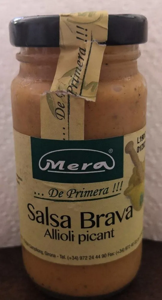 Salsa Brava allioli picant