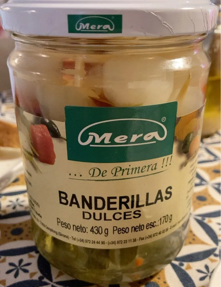 Banderillas dulces