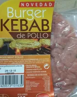 Burger kebab de pollo