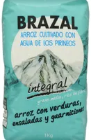 Arroz integral cultivado con agua de los pirineos