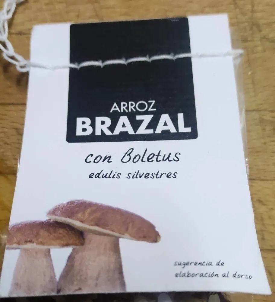 Arroz Brazal con Boletus