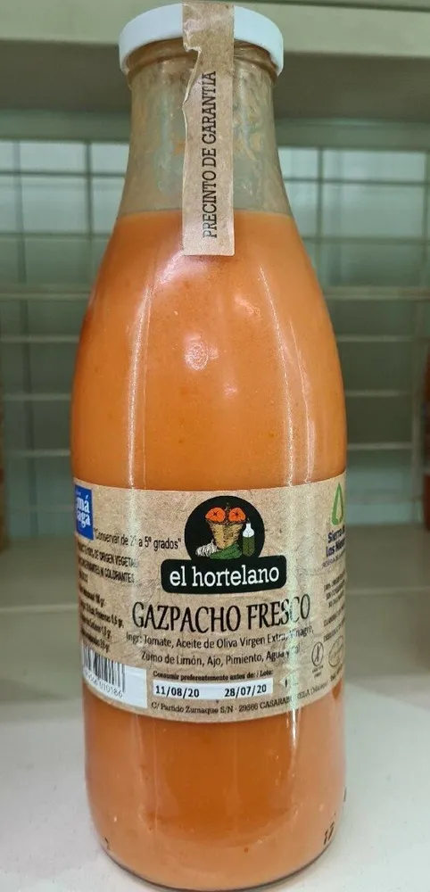 Gazpacho casero
