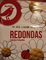 Redondas saladas galletas