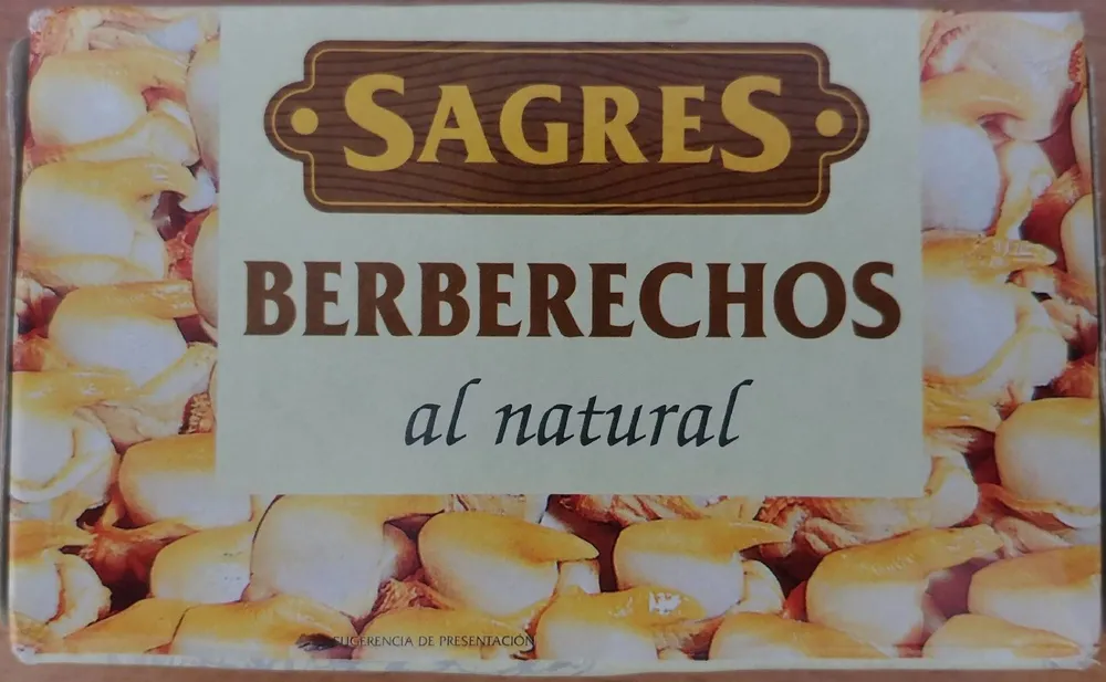 Berberechos al natural