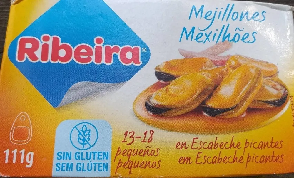 Mejillones en escabeche picante