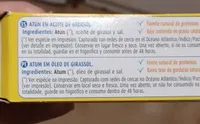 Atun en aceite de girasol
