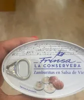 Zamburiñas en salsa de vieira