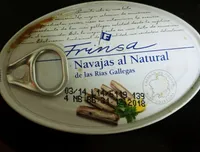Navajas natural frinsa