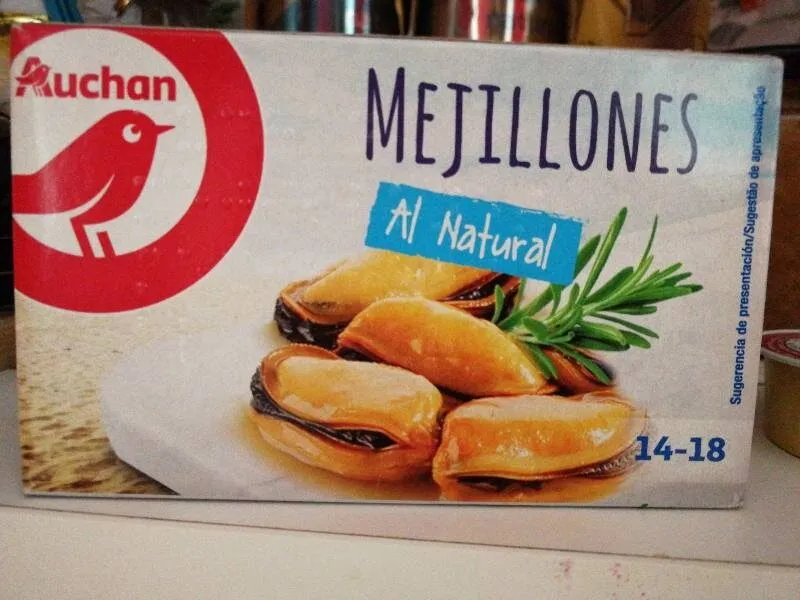 Mejillones al natural