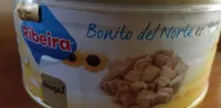 Bonito del norte en trozos