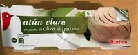 Atun claro en aceite de oliva virgen