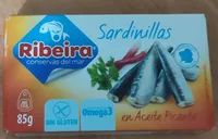 Sardinas en aceite de girasol picante