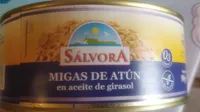 Migas de atún en aceite girasol