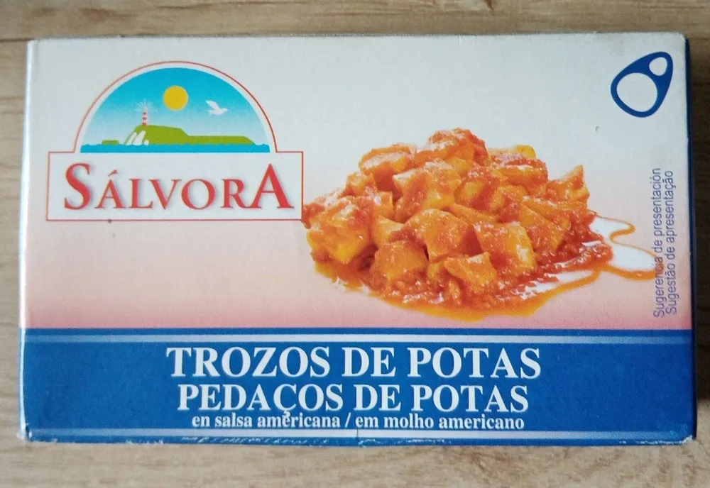 Trozos de potas