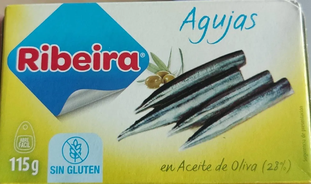 Agujas en aceite de oliva