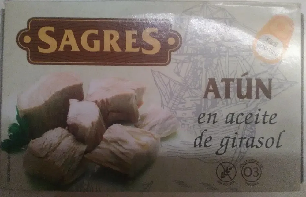 atún en aceite de girasol