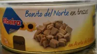 Bonito del Norte en trozos