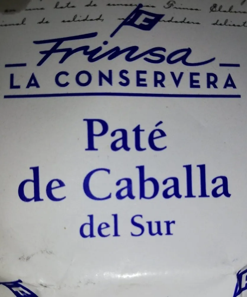 Paté de Caballa del Sur