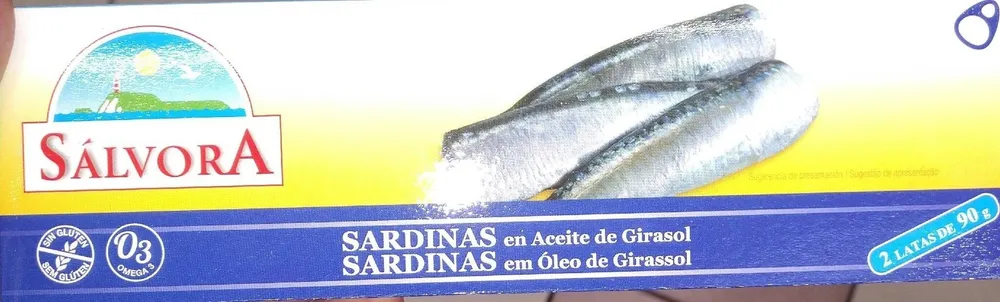 SARDINAS en Aceite de Girasol