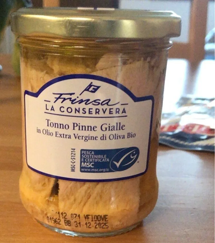 Tonno pinne gialle in olio extra vergine bio