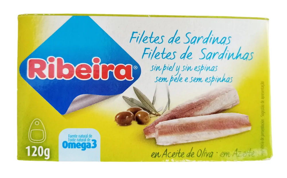 Filetes de Sardinas sin piel y sin espinas