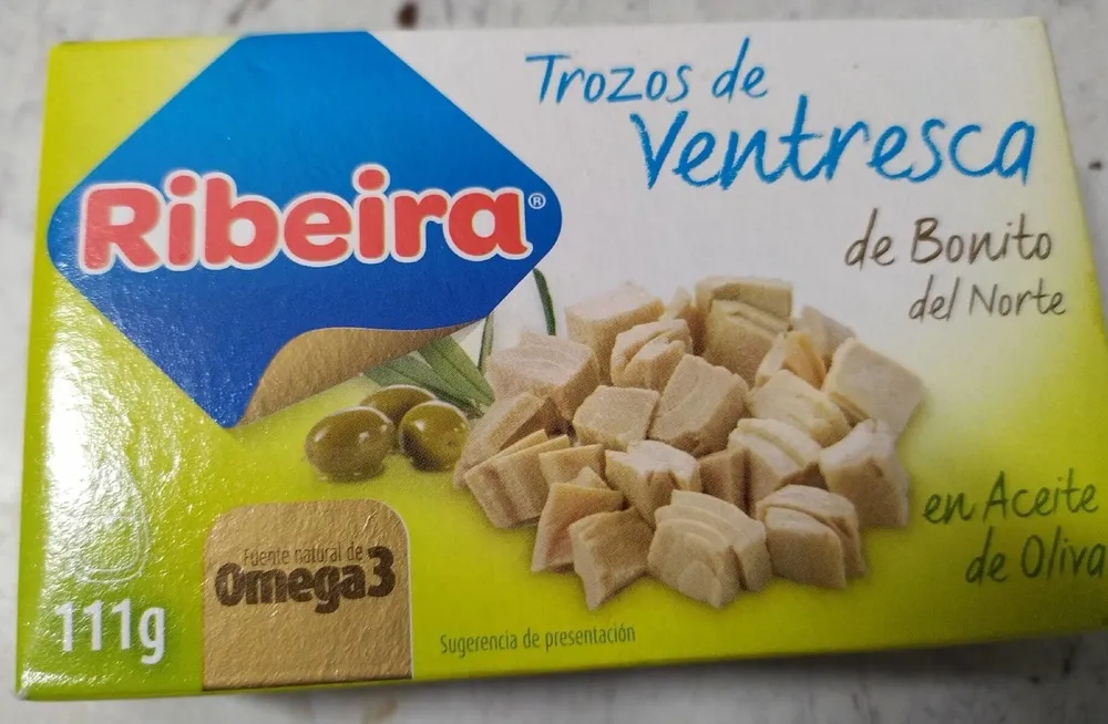 Trozos de ventresca
