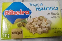 Trozos de ventresca