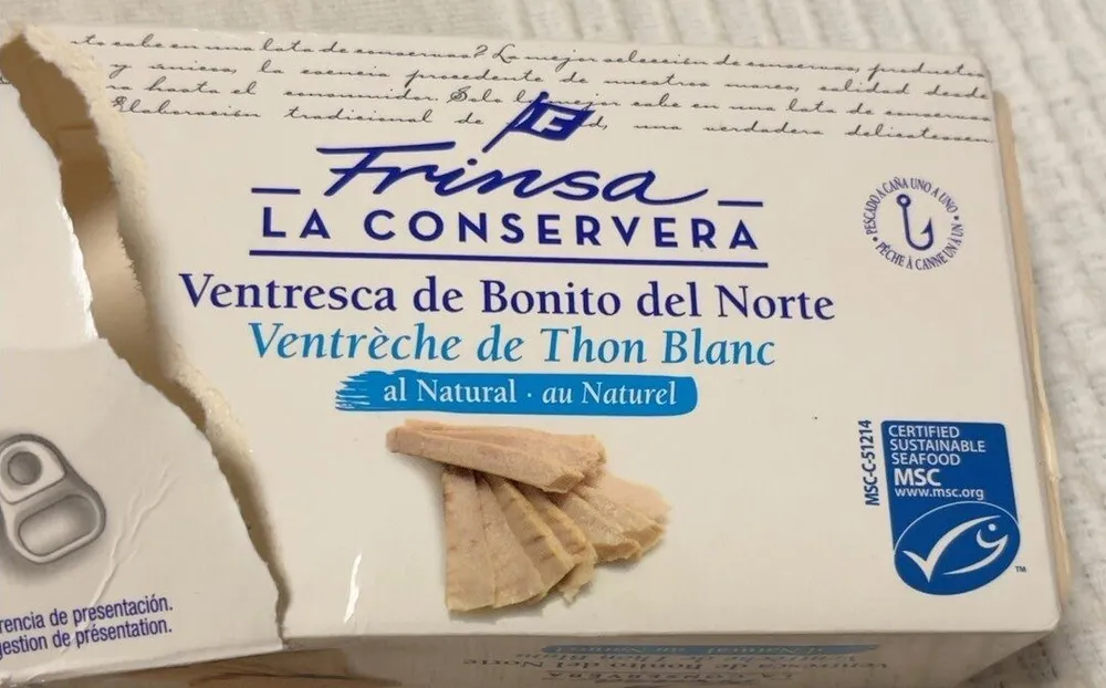 Ventresca de bonito del norte