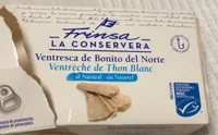 Ventresca de bonito del norte