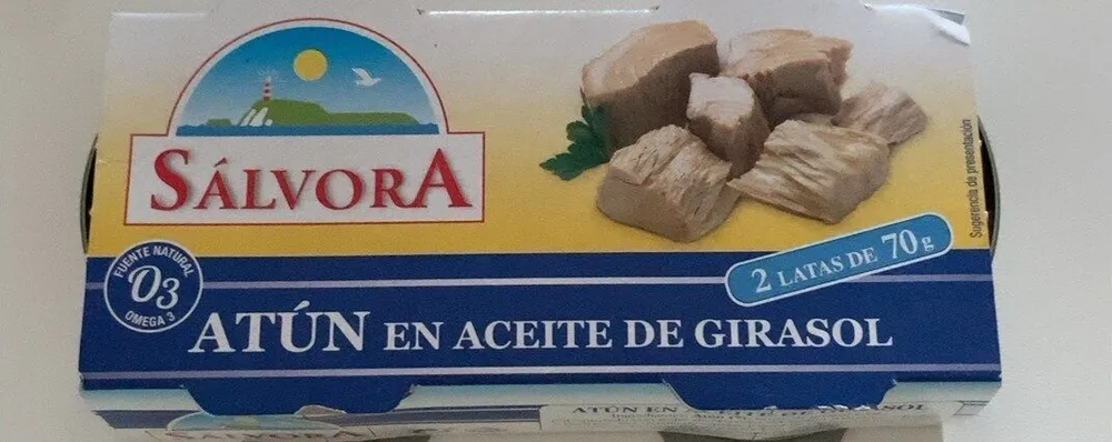 Atún en aceite de girasol