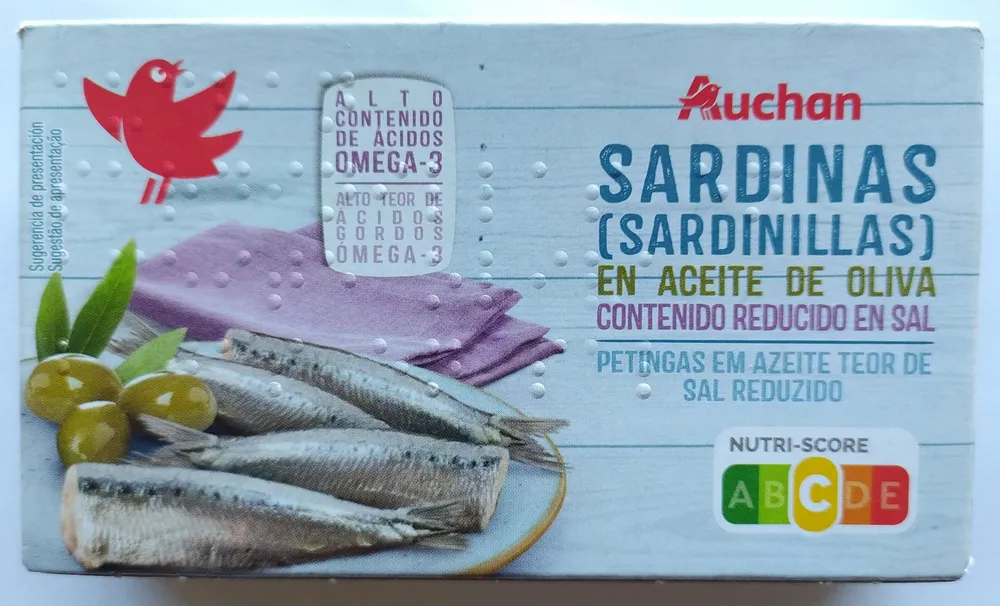 Sardinas (sardinillas) en aceite de oliva