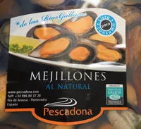 Mejillones al natural