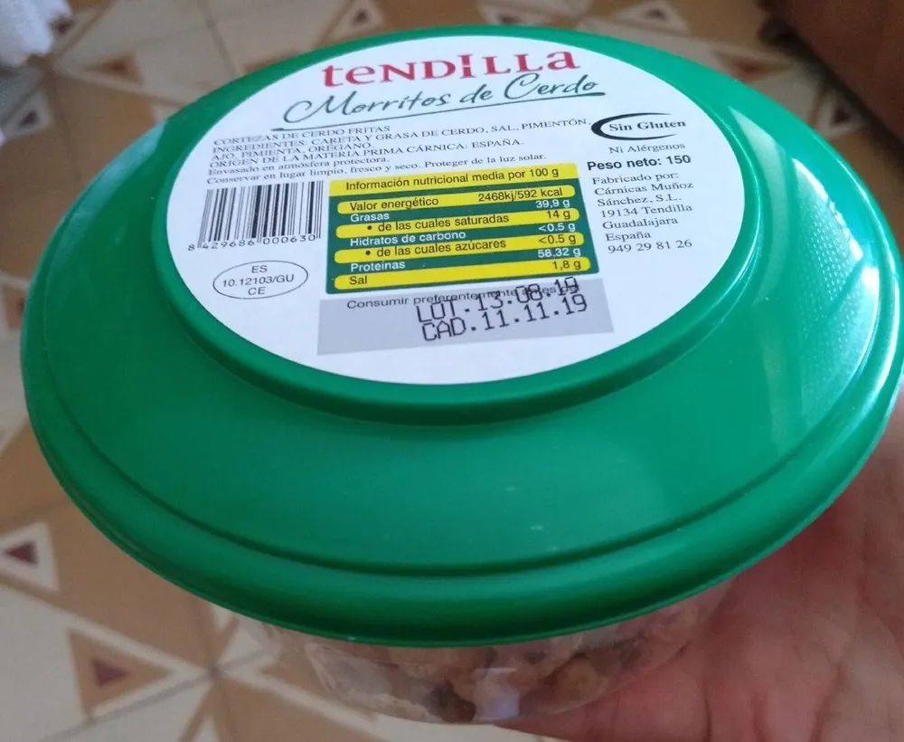 Morritos de Cerdo - Tendilla