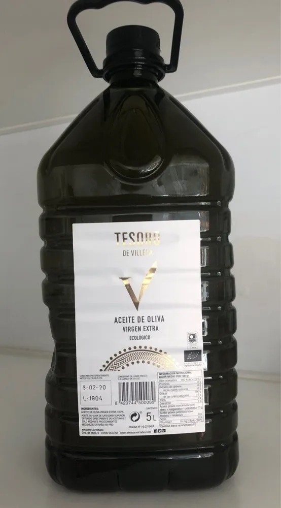 Aceite de oliva virgen extra ecológico