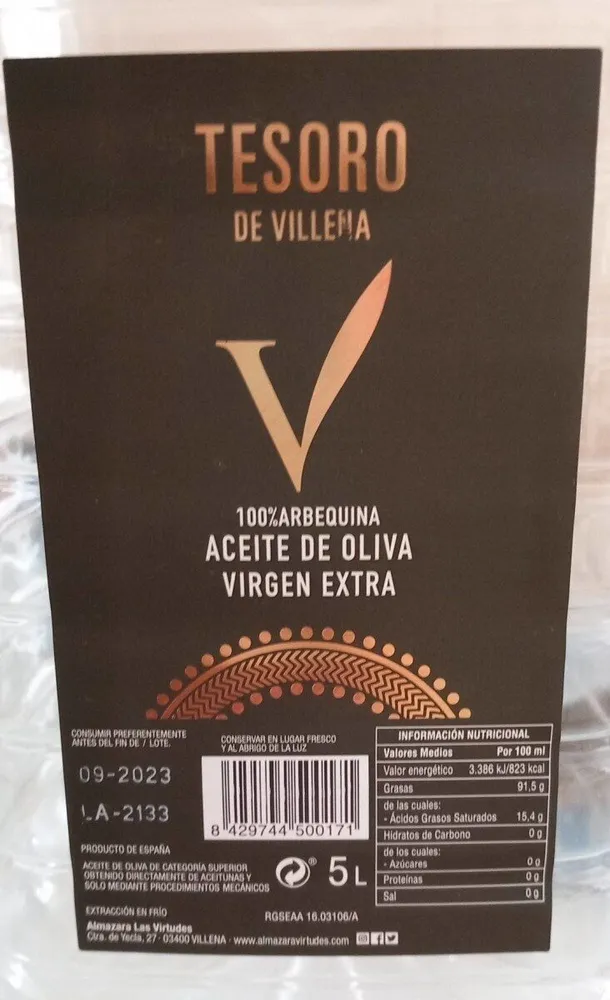 AOVE 100 Arbequina