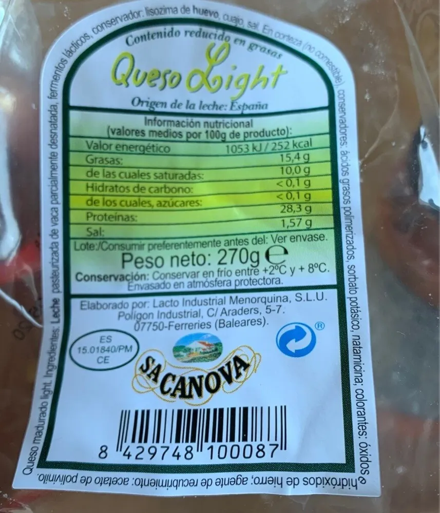 Queso light