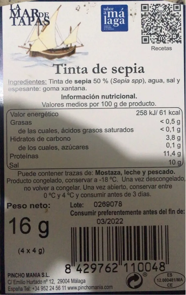 Tinta de Sepia
