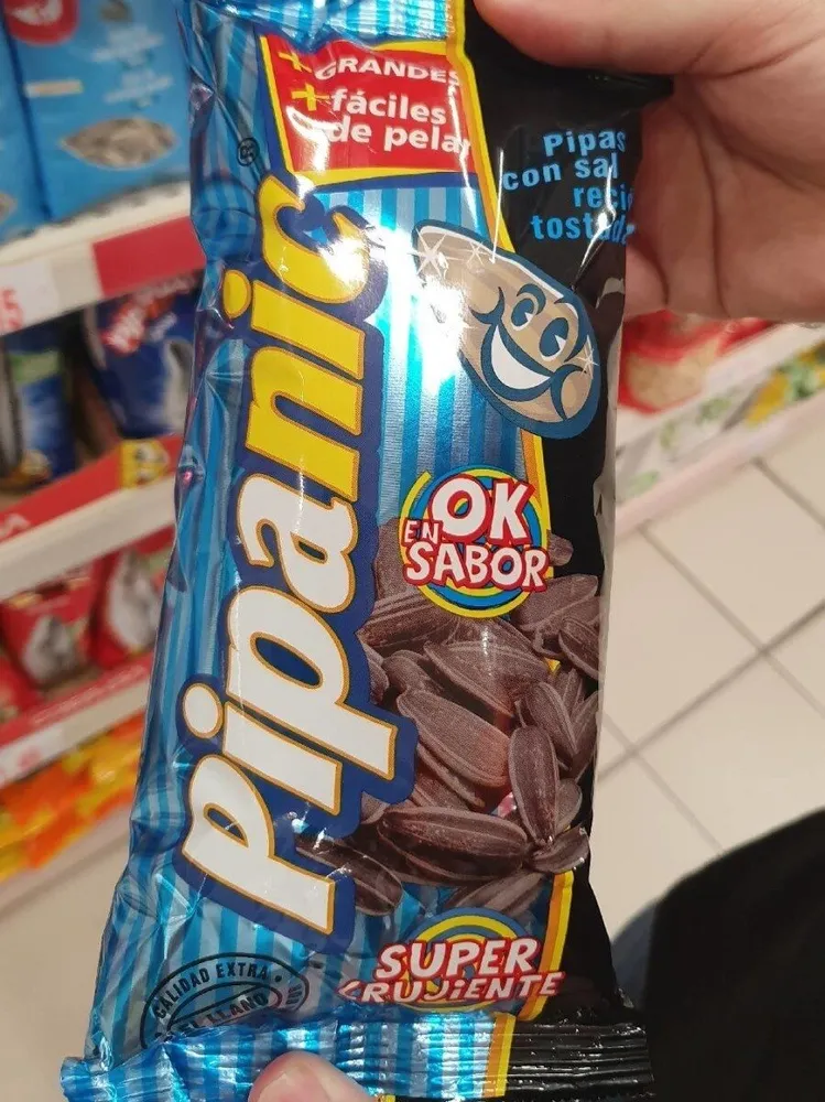 PIPAS TOSTADAS CON SAL PIPANIC