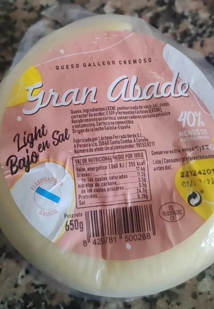 Queso gran Abade