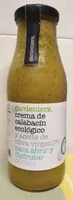 Crema de calabacín ecológico y aceite de oliva virgen (3%)