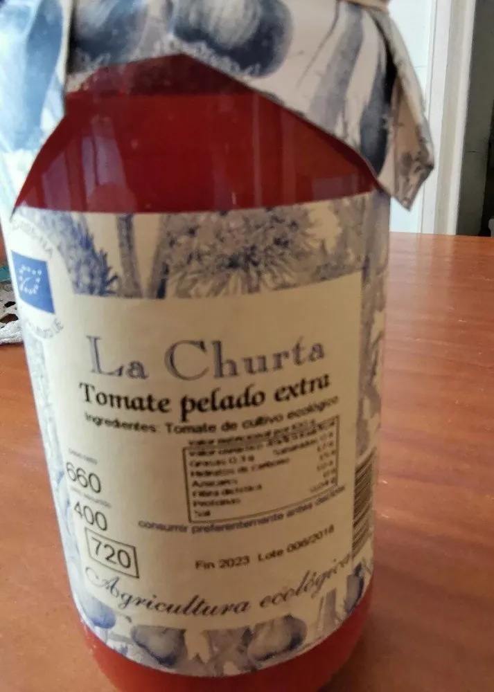 Tomate pelado extra