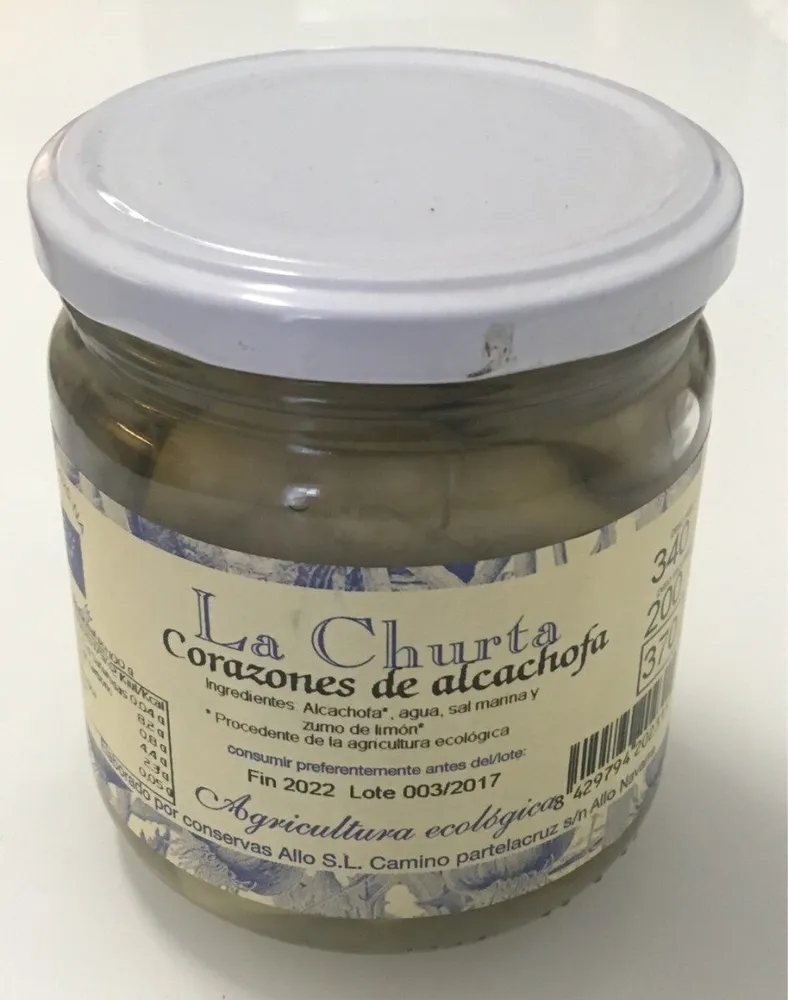 Corazones de alcachofa