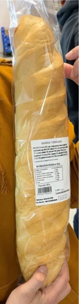 Barra torrijas
