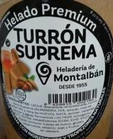 Helado turrón suprema