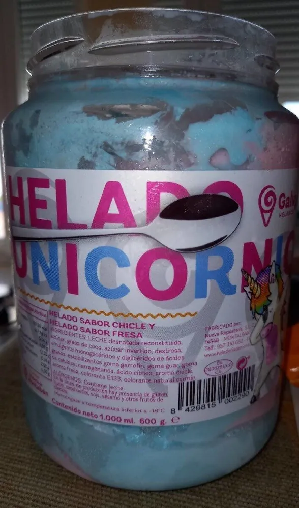 Galvi Helado unicornio