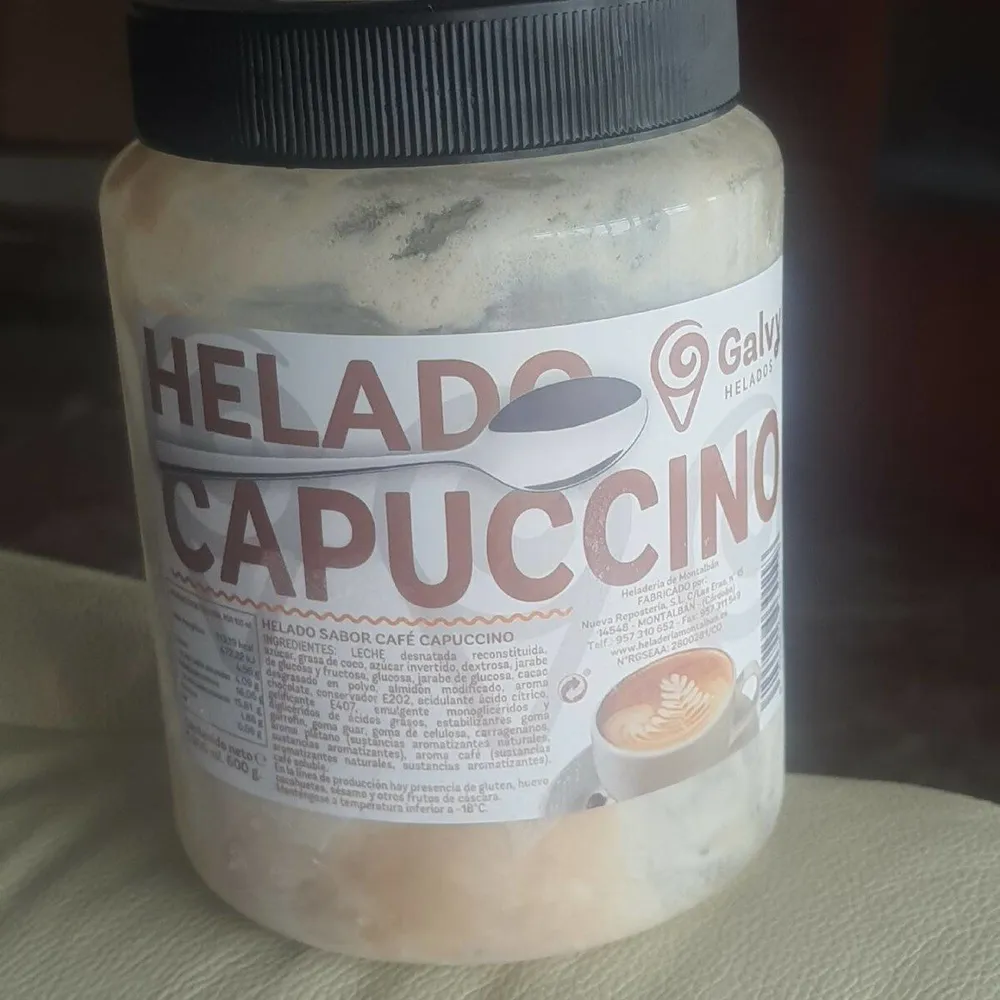 Helado Capuccino