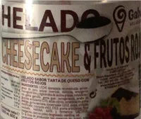 Helado cheesecake