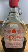 Sirope de arce