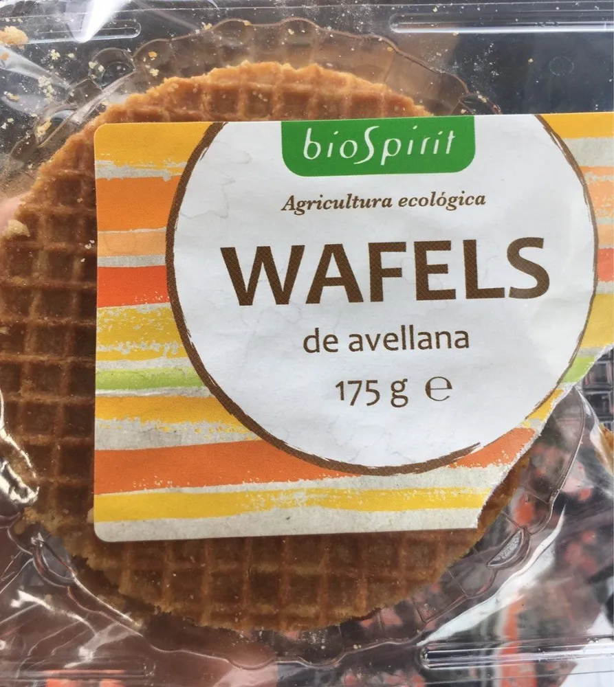 Wafels de avellana